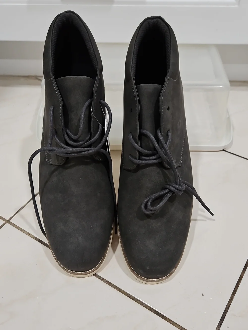 Goodfellow & Co Black Suede Chukka Boots